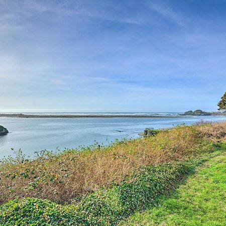 Smith River Vintage Cabin Oceanfront Deck And Views Exterior foto