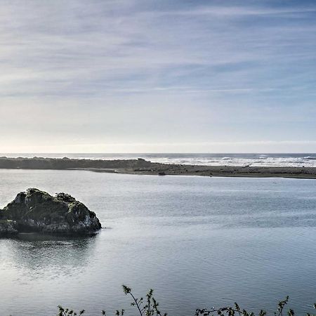 Smith River Vintage Cabin Oceanfront Deck And Views Exterior foto