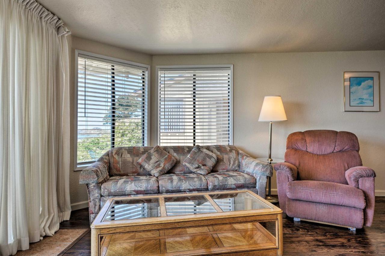 Smith River Vintage Cabin Oceanfront Deck And Views Exterior foto
